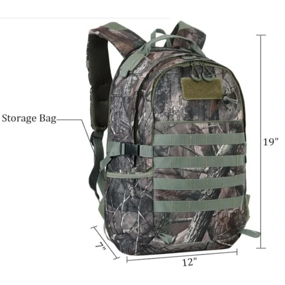 New Camouflage Tactical Backpack Close to Mil Specs Turkey Hunting Forest‎ Camo